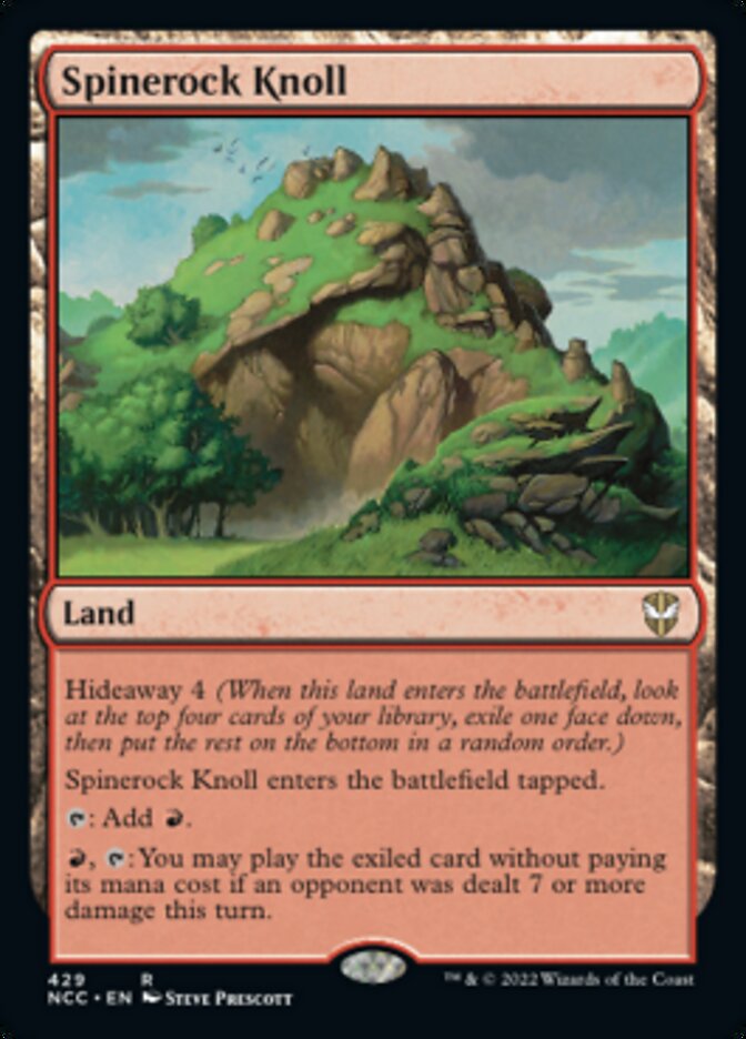 Spinerock Knoll [Streets of New Capenna Commander] - Evolution TCG