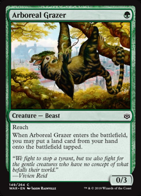 Arboreal Grazer [War of the Spark] - Evolution TCG