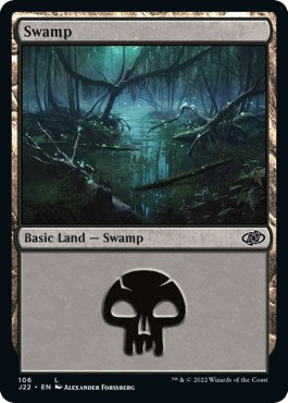 Swamp (106) [Jumpstart 2022] - Evolution TCG