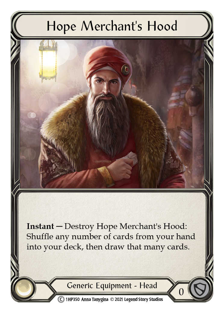 Hope Merchant's Hood [1HP350] (History Pack 1) - Evolution TCG