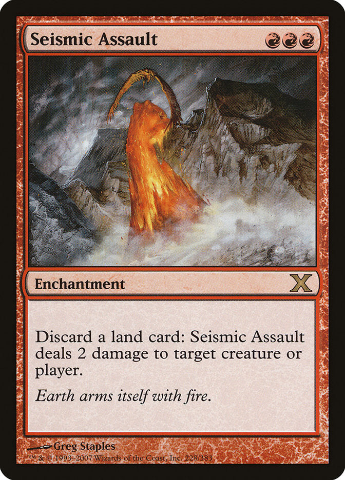 Seismic Assault [Tenth Edition] - Evolution TCG