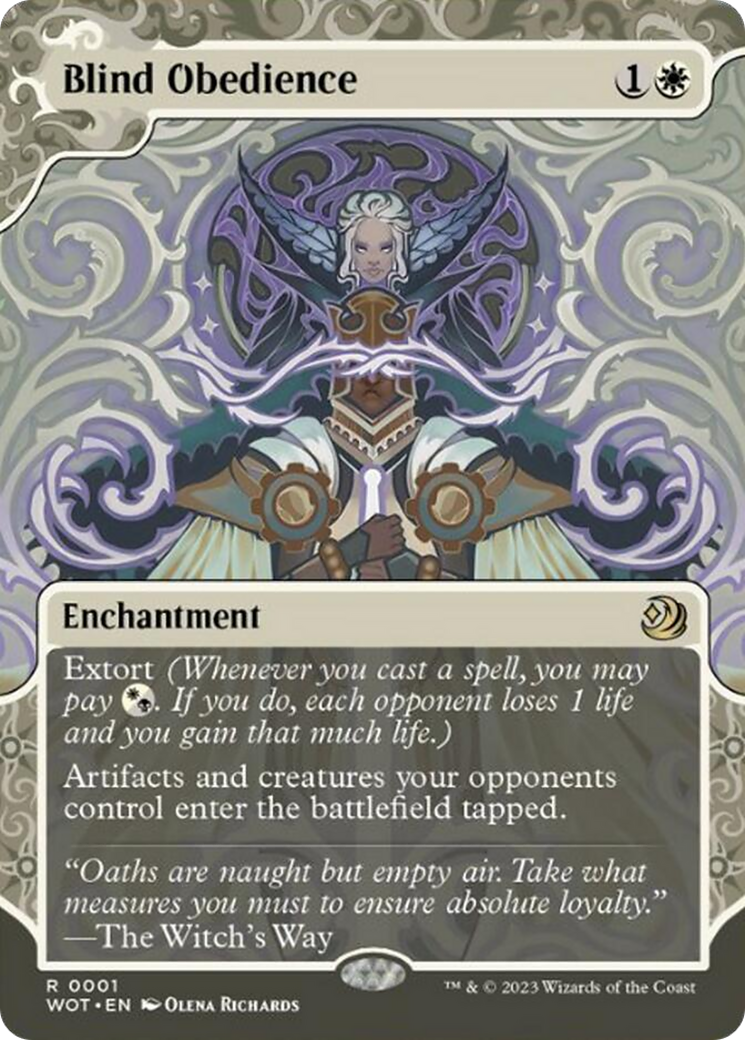 Blind Obedience [Wilds of Eldraine: Enchanting Tales] - Evolution TCG