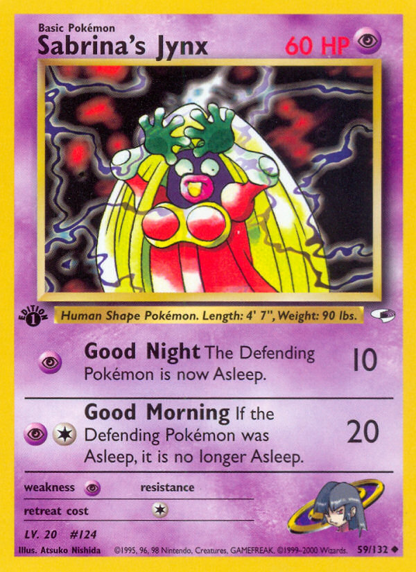 Sabrina's Jynx (59/132) [Gym Heroes 1st Edition] - Evolution TCG