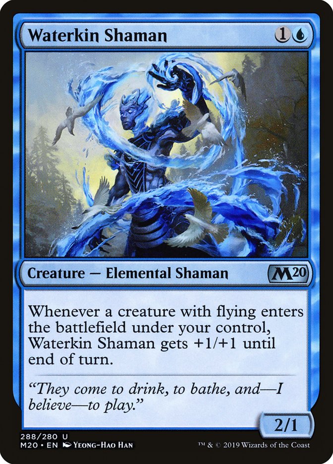 Waterkin Shaman [Core Set 2020] - Evolution TCG