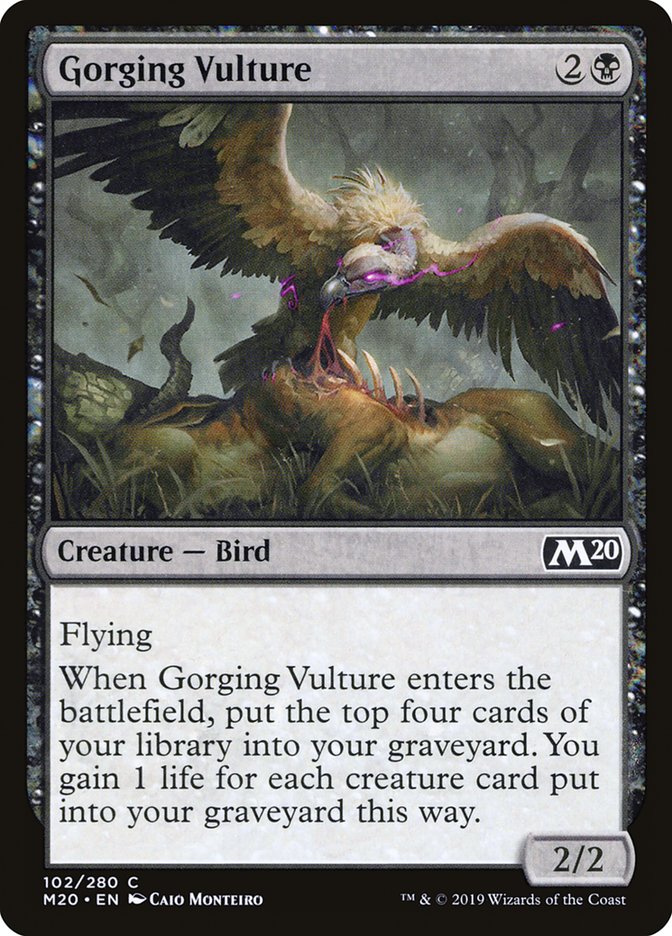 Gorging Vulture [Core Set 2020] - Evolution TCG