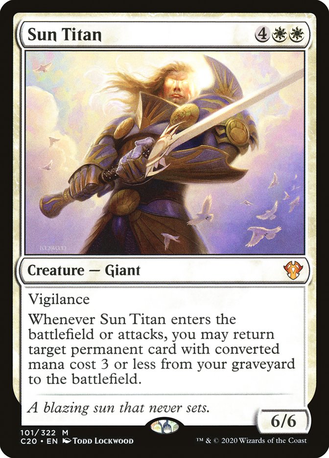 Sun Titan [Commander 2020] - Evolution TCG