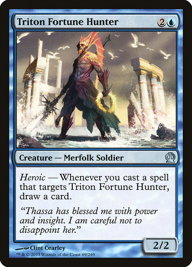 Triton Fortune Hunter [Theros] - Evolution TCG