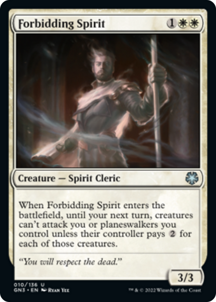 Forbidding Spirit [Game Night: Free-for-All] - Evolution TCG