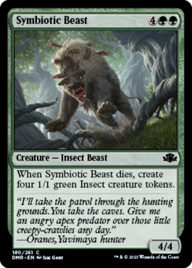 Symbiotic Beast [Dominaria Remastered] - Evolution TCG