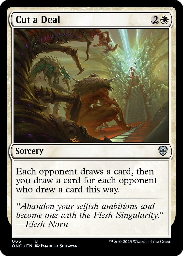 Cut a Deal [Phyrexia: All Will Be One Commander] - Evolution TCG