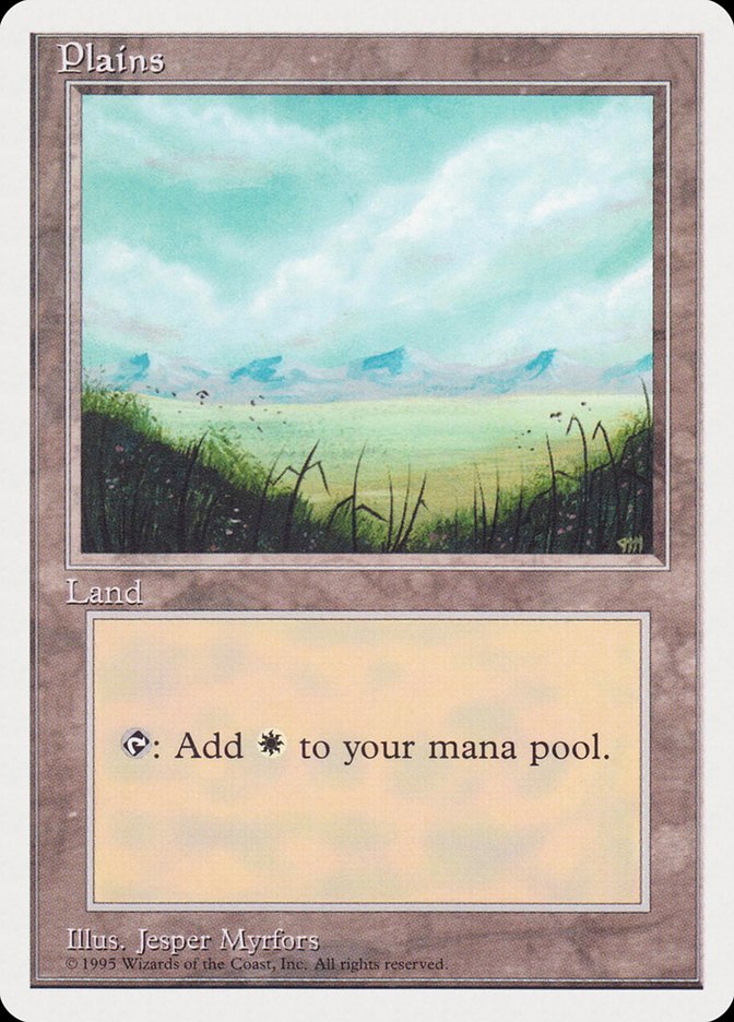 Plains (No Trees, Signature on Bottom Right) [Rivals Quick Start Set] - Evolution TCG