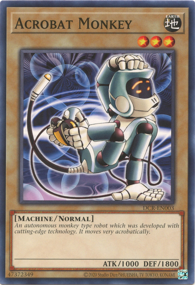 Acrobat Monkey (25th Anniversary) [DCR-EN003] Common - Evolution TCG