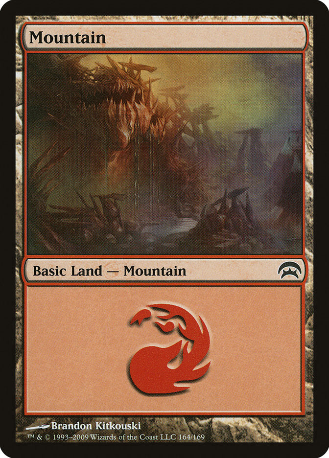 Mountain (164) [Planechase] - Evolution TCG