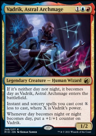 Vadrik, Astral Archmage (Promo Pack) [Innistrad: Midnight Hunt Promos] - Evolution TCG