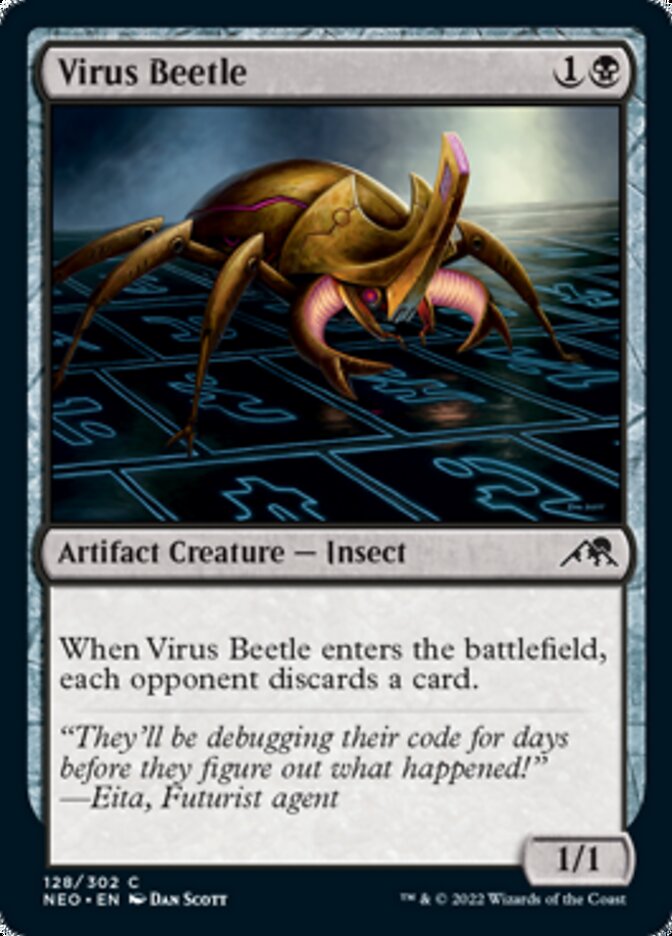 Virus Beetle [Kamigawa: Neon Dynasty] - Evolution TCG