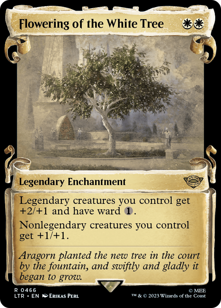 Flowering of the White Tree [The Lord of the Rings: Tales of Middle-Earth Showcase Scrolls] - Evolution TCG