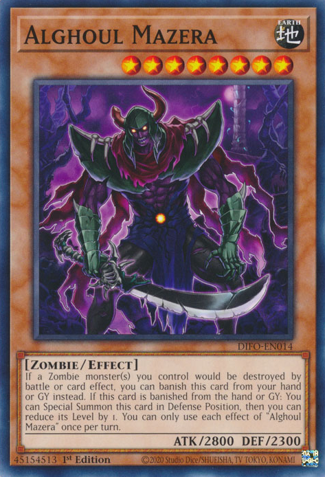 Alghoul Mazera [DIFO-EN014] Common - Evolution TCG