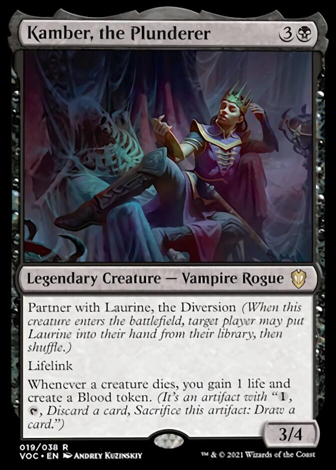 Kamber, the Plunderer [Innistrad: Crimson Vow Commander] - Evolution TCG