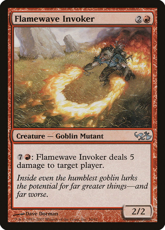 Flamewave Invoker [Duel Decks: Elves vs. Goblins] - Evolution TCG