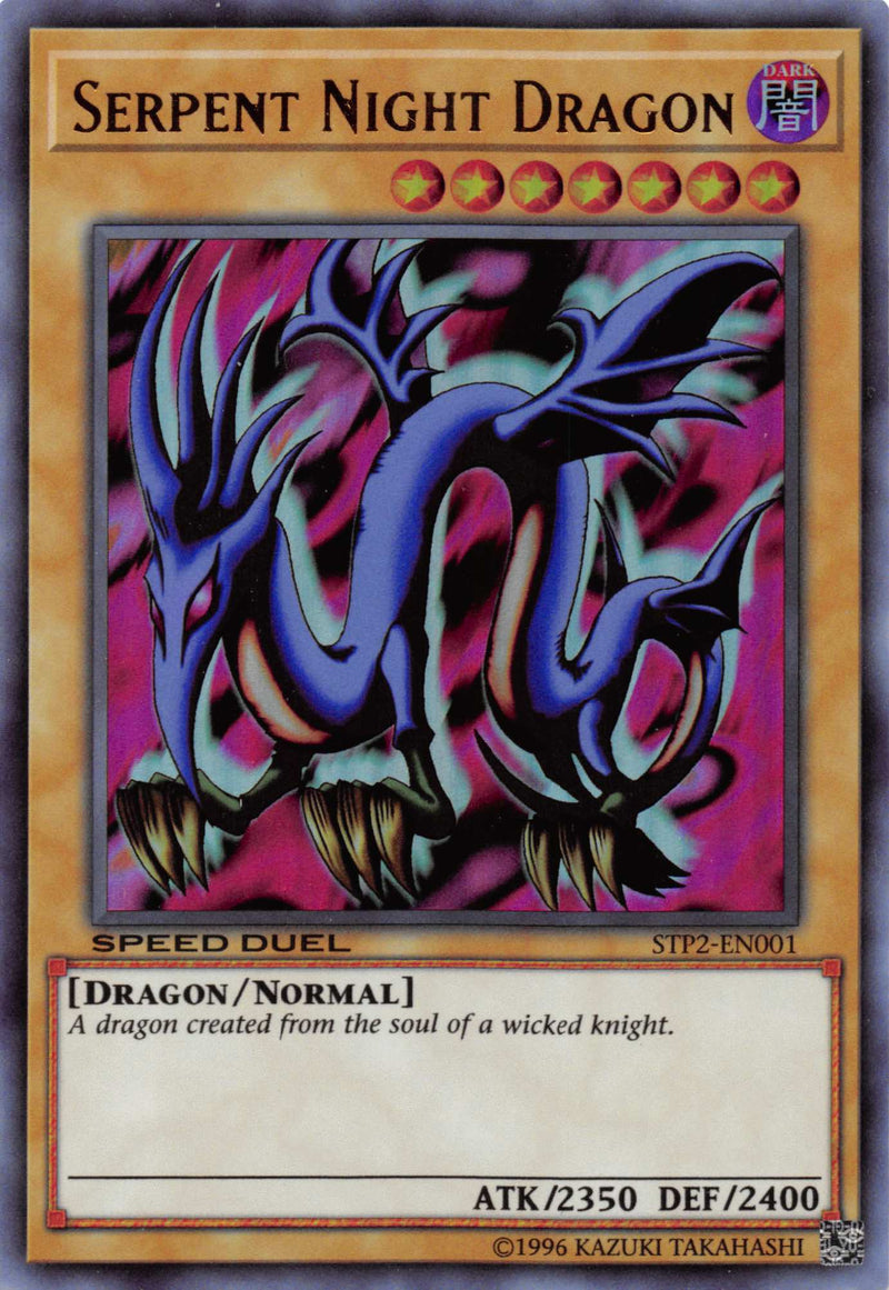 Serpent Night Dragon [STP2-EN001] Ultra Rare - Evolution TCG