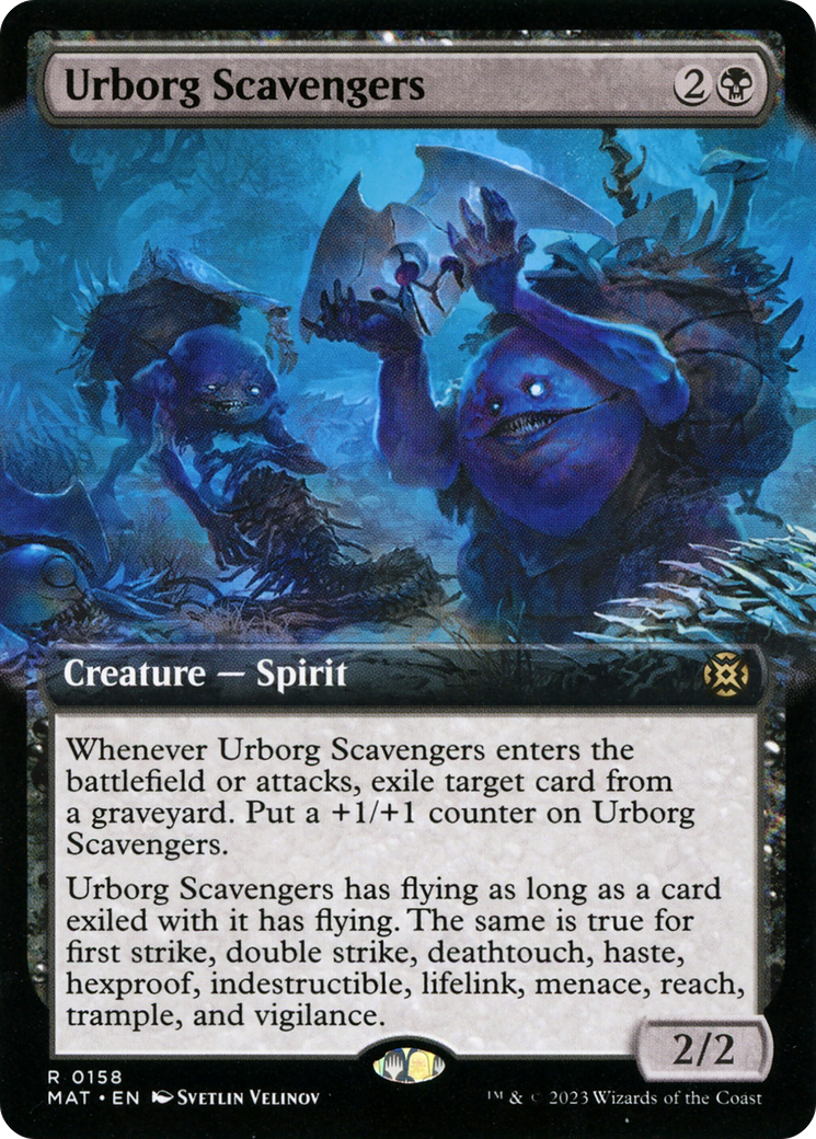 Urborg Scavengers (Extended Art) [March of the Machine: The Aftermath] - Evolution TCG