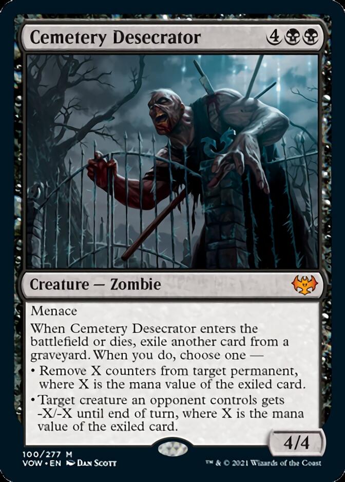 Cemetery Desecrator [Innistrad: Crimson Vow] - Evolution TCG