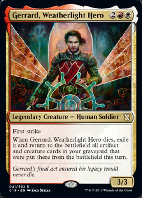 Gerrard, Weatherlight Hero [Commander 2019] - Evolution TCG