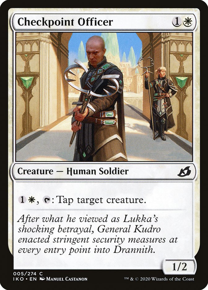 Checkpoint Officer [Ikoria: Lair of Behemoths] - Evolution TCG