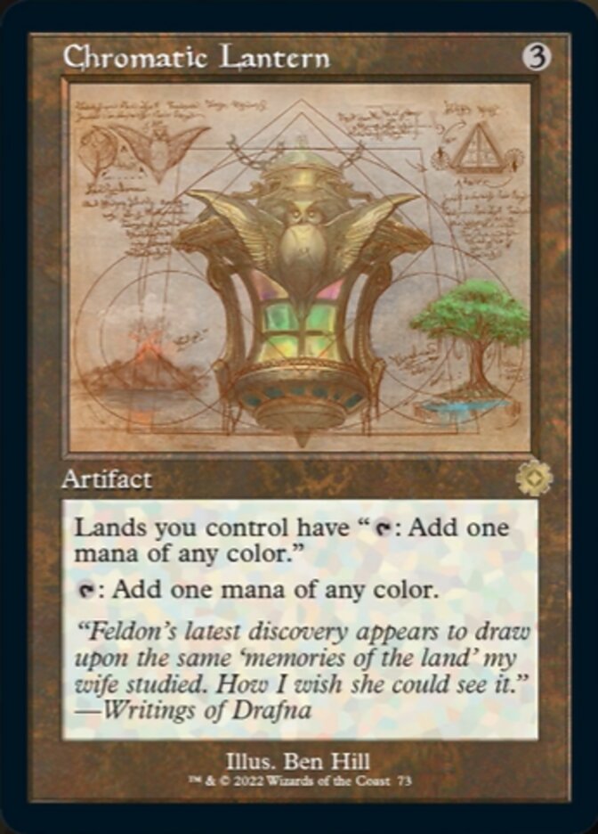 Chromatic Lantern (Retro Schematic) [The Brothers' War Retro Artifacts] - Evolution TCG