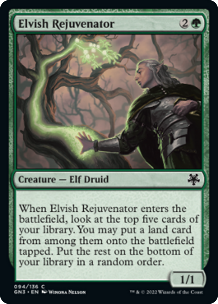 Elvish Rejuvenator [Game Night: Free-for-All] - Evolution TCG