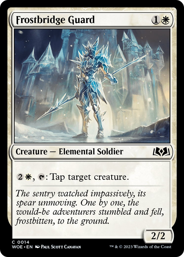 Frostbridge Guard [Wilds of Eldraine] - Evolution TCG