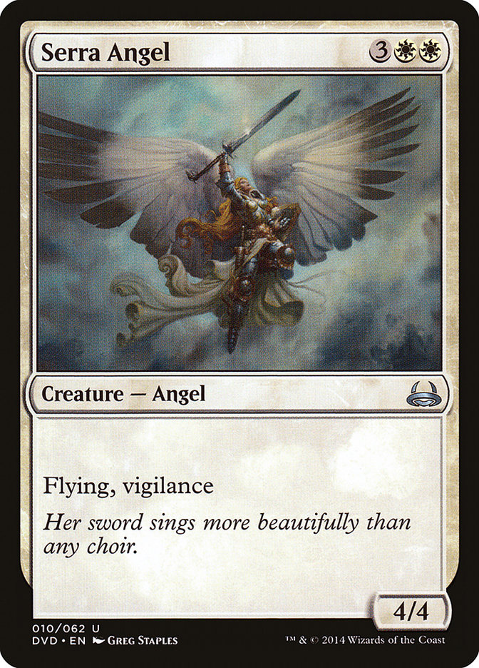 Serra Angel (Divine vs. Demonic) [Duel Decks Anthology] - Evolution TCG