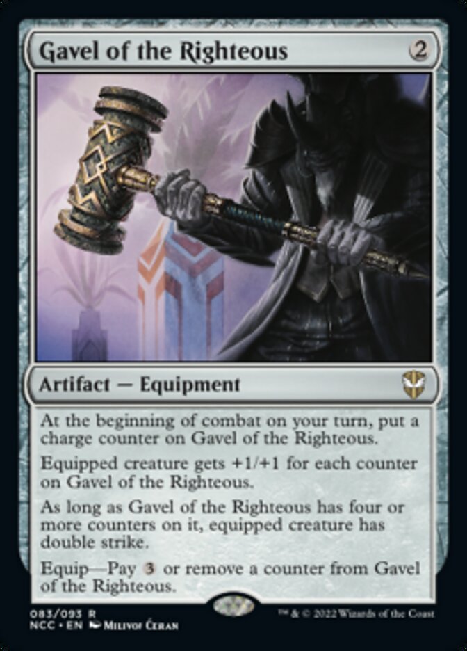 Gavel of the Righteous [Streets of New Capenna Commander] - Evolution TCG