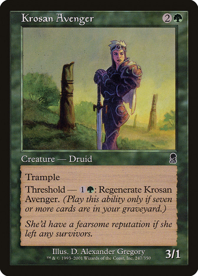 Krosan Avenger [Odyssey] - Evolution TCG | Evolution TCG