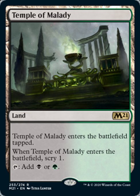 Temple of Malady [Core Set 2021] - Evolution TCG