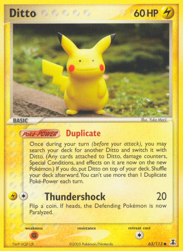 Ditto (63/113) [EX: Delta Species] - Evolution TCG
