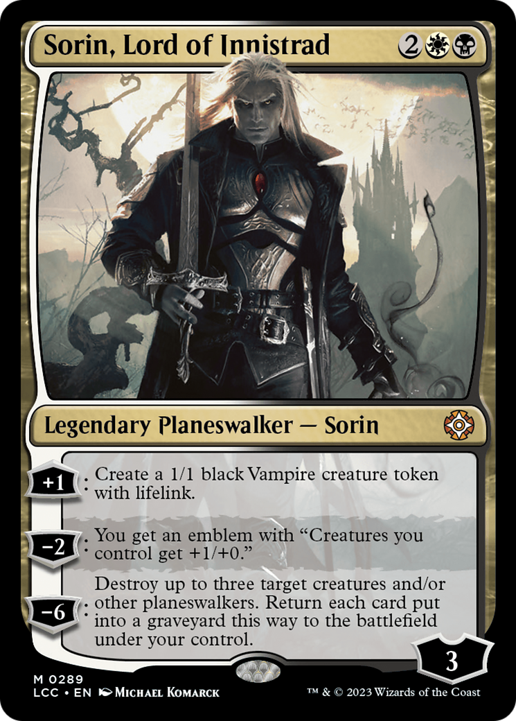Sorin, Lord of Innistrad [The Lost Caverns of Ixalan Commander] - Evolution TCG