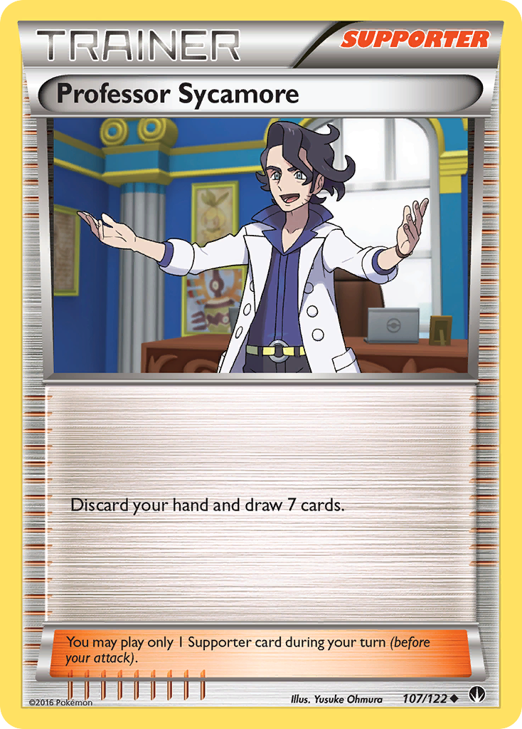 Professor Sycamore (107/122) [XY: BREAKpoint] - Evolution TCG