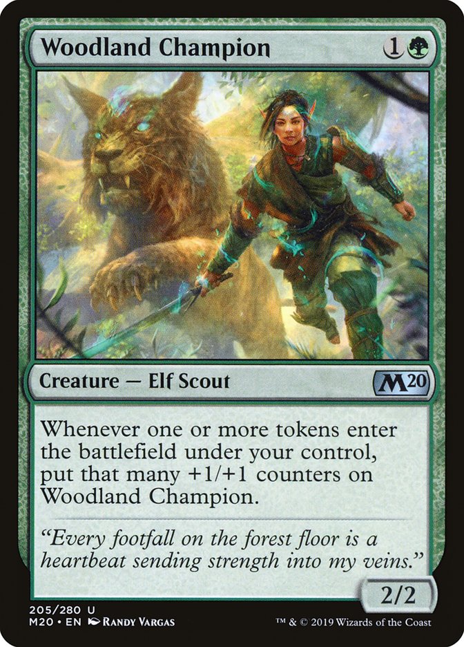 Woodland Champion [Core Set 2020] - Evolution TCG