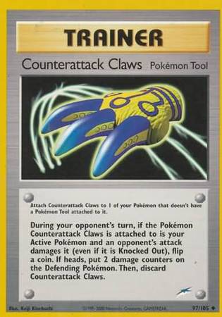 Counterattack Claws (97/105) [Neo Destiny Unlimited] - Evolution TCG
