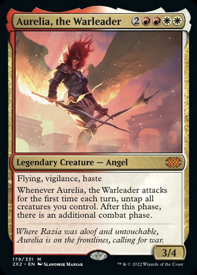 Aurelia, the Warleader [Double Masters 2022] - Evolution TCG