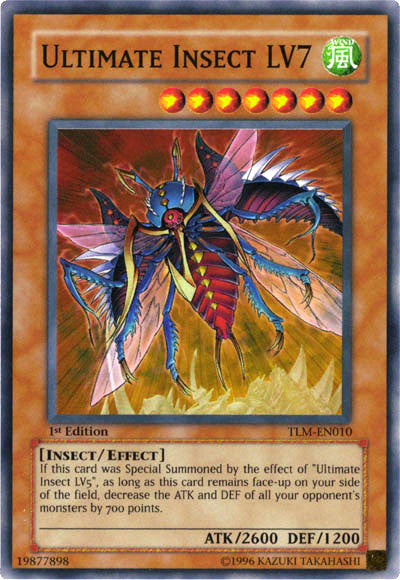 Ultimate Insect LV7 [TLM-EN010] Super Rare - Evolution TCG