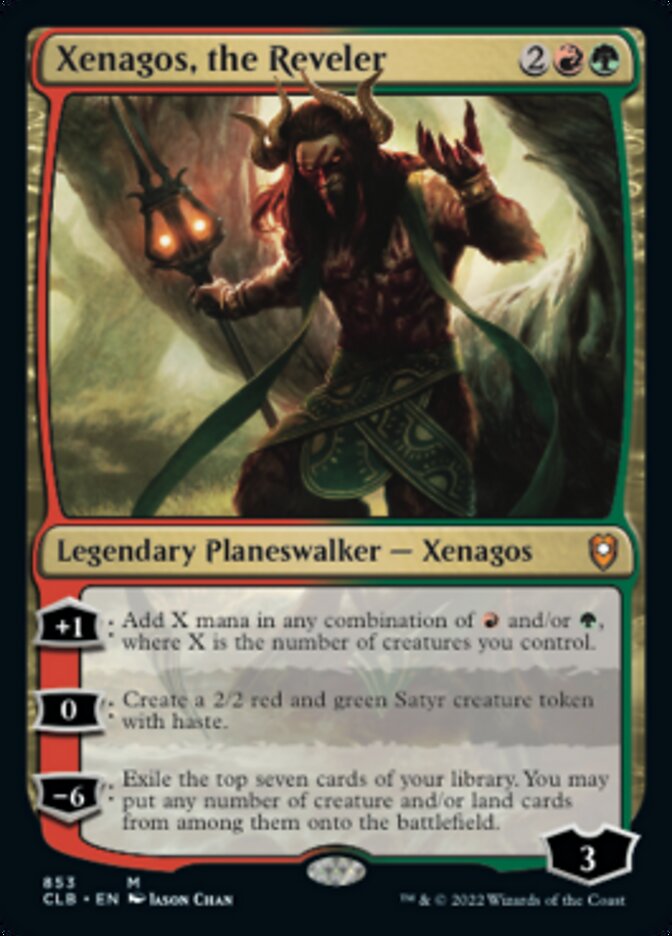 Xenagos, the Reveler [Commander Legends: Battle for Baldur's Gate] - Evolution TCG