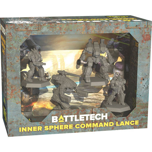 BattleTech: Miniature Force Pack - Inner Sphere Command Lance - Evolution TCG
