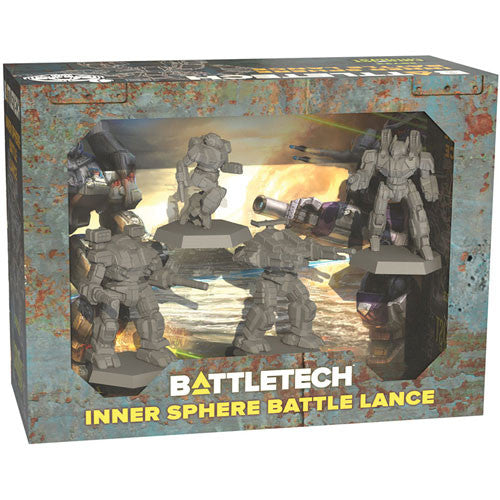 BattleTech: Miniature Force Pack - Inner Sphere Battle Lance - Evolution TCG