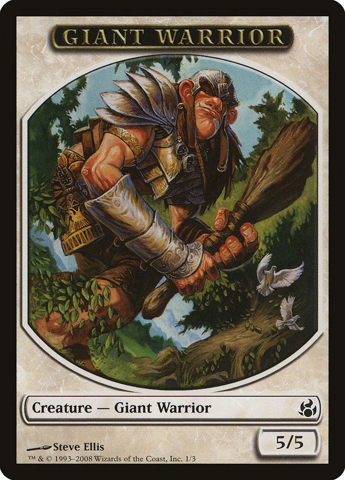 Giant Warrior [Morningtide Tokens] - Evolution TCG