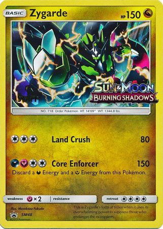 Zygarde (SM48) (Staff Prerelease Promo) [Sun & Moon: Black Star Promos] - Evolution TCG