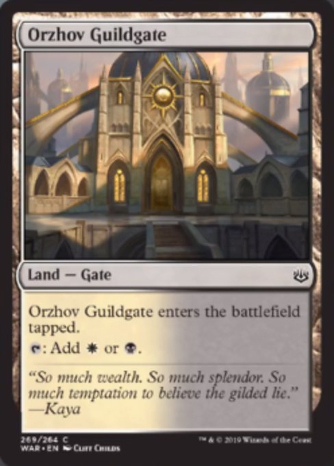 Orzhov Guildgate [War of the Spark] - Evolution TCG