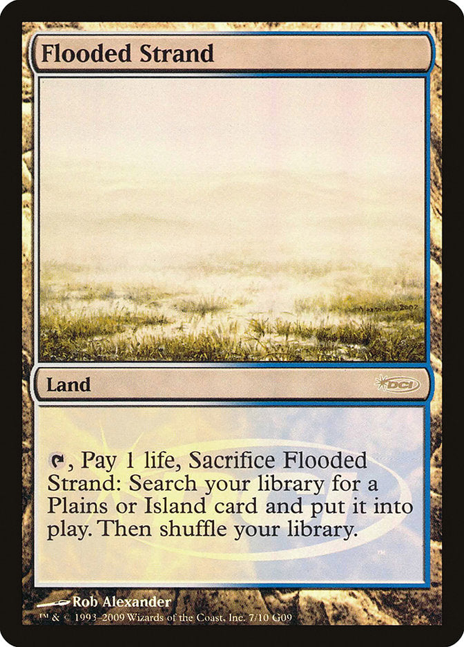 Flooded Strand [Judge Gift Cards 2009] - Evolution TCG | Evolution TCG