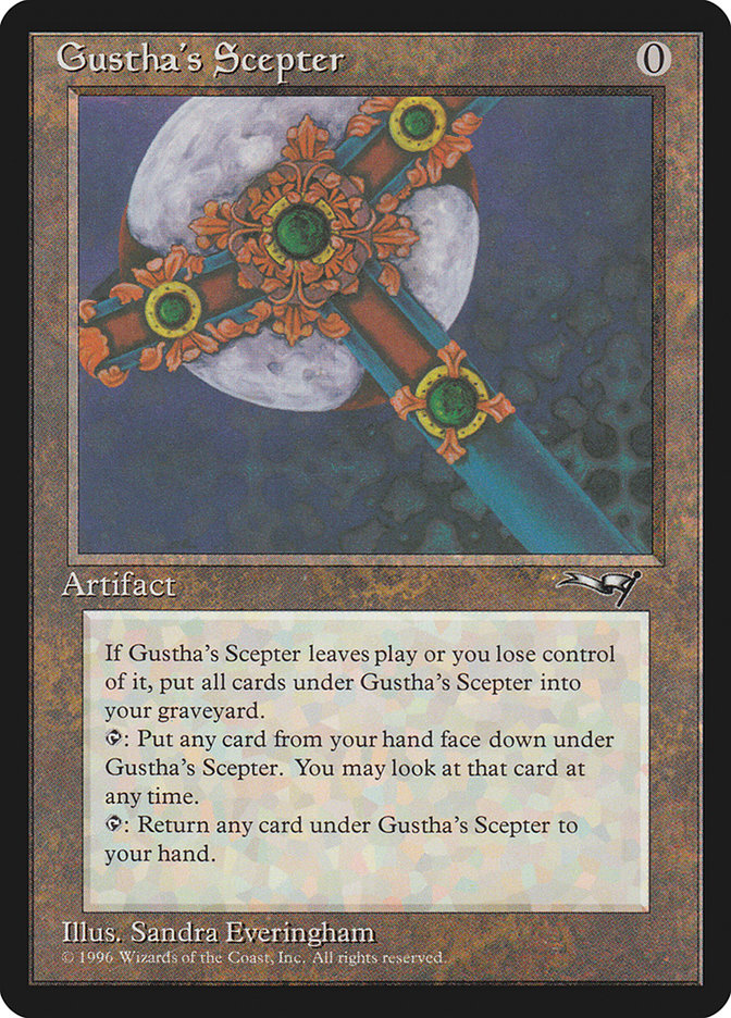 Gustha's Scepter [Alliances] - Evolution TCG
